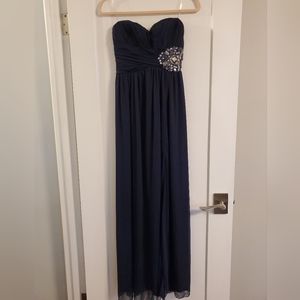 Navy Evening / Prom Dress, Size 1